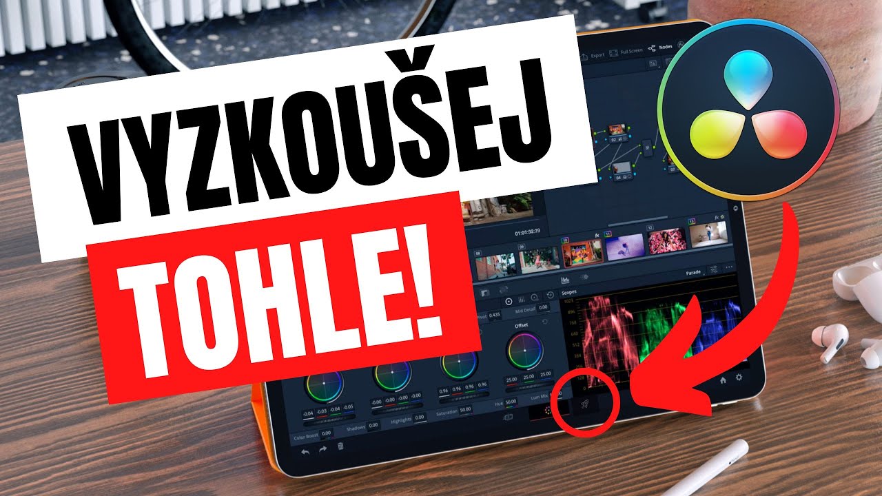 Tajn&yacute; trik, jak využ&iacute;t pln&yacute; potenci&aacute;l programu DaVinci Resolve pro iPad a zprovoznit v&scaron;echny funkce