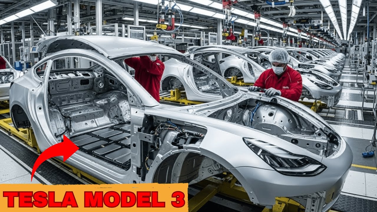 Inside the Tesla Model 3 Production Line &mdash; Europe&rsquo;s Top Electric Car Factory