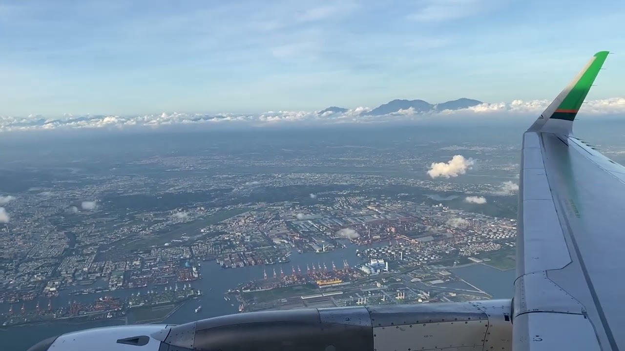 長榮EVA A321高雄機場09跑道起飛 RW09@RCKH