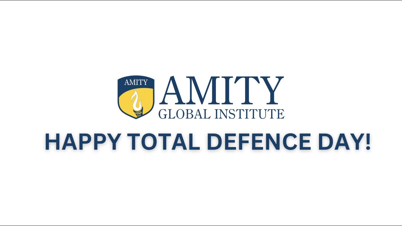 Happy Total Defence Day! | Amity Singapore