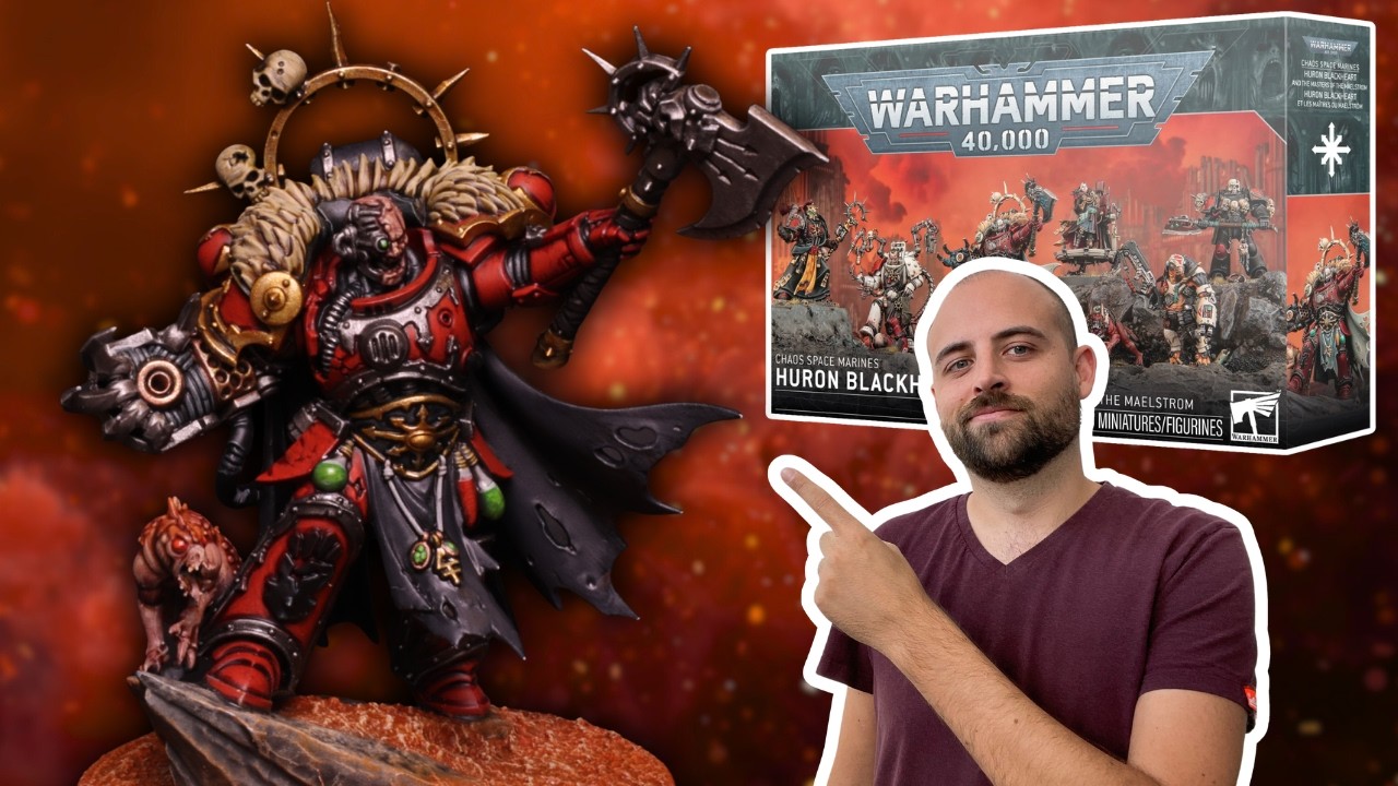 Paint Huron Blackheart for Red Corsairs the easy way!