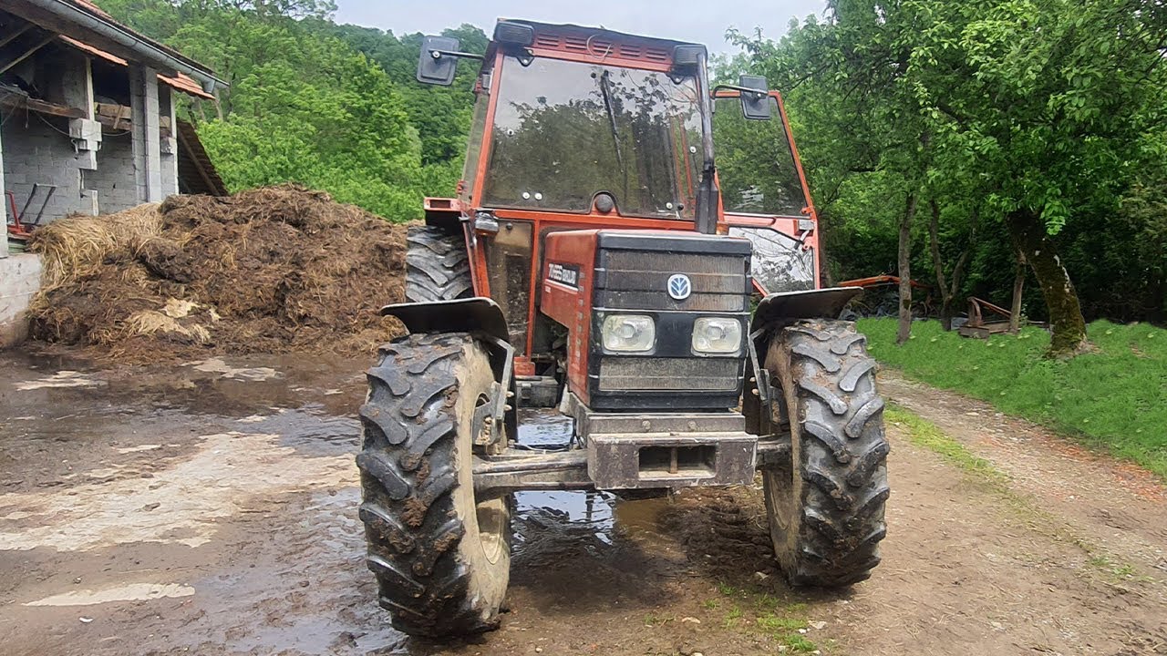 Vožnja gnoja | Driving manure | Mist fahren | New Holland 70-66 &  SIP Orion 25 | 2023