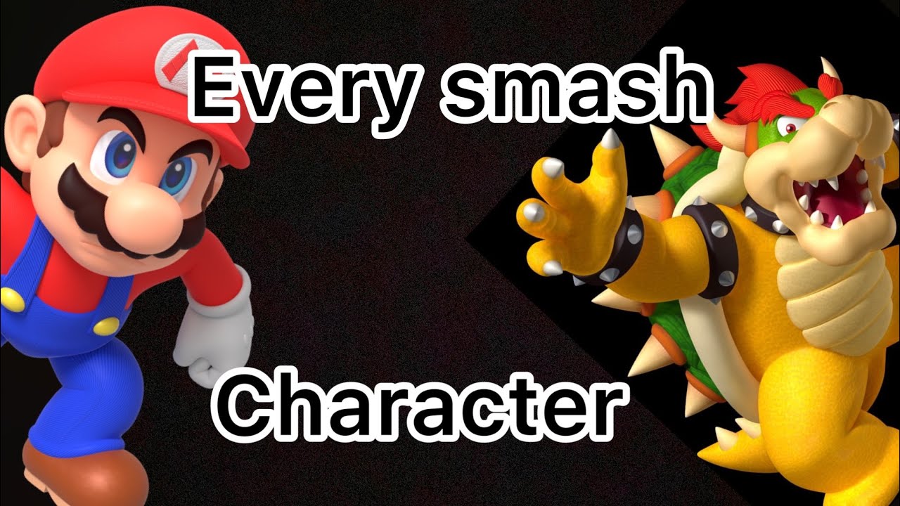 Every Character In Super Smash Bros Ultimate (DLC Not Included)
