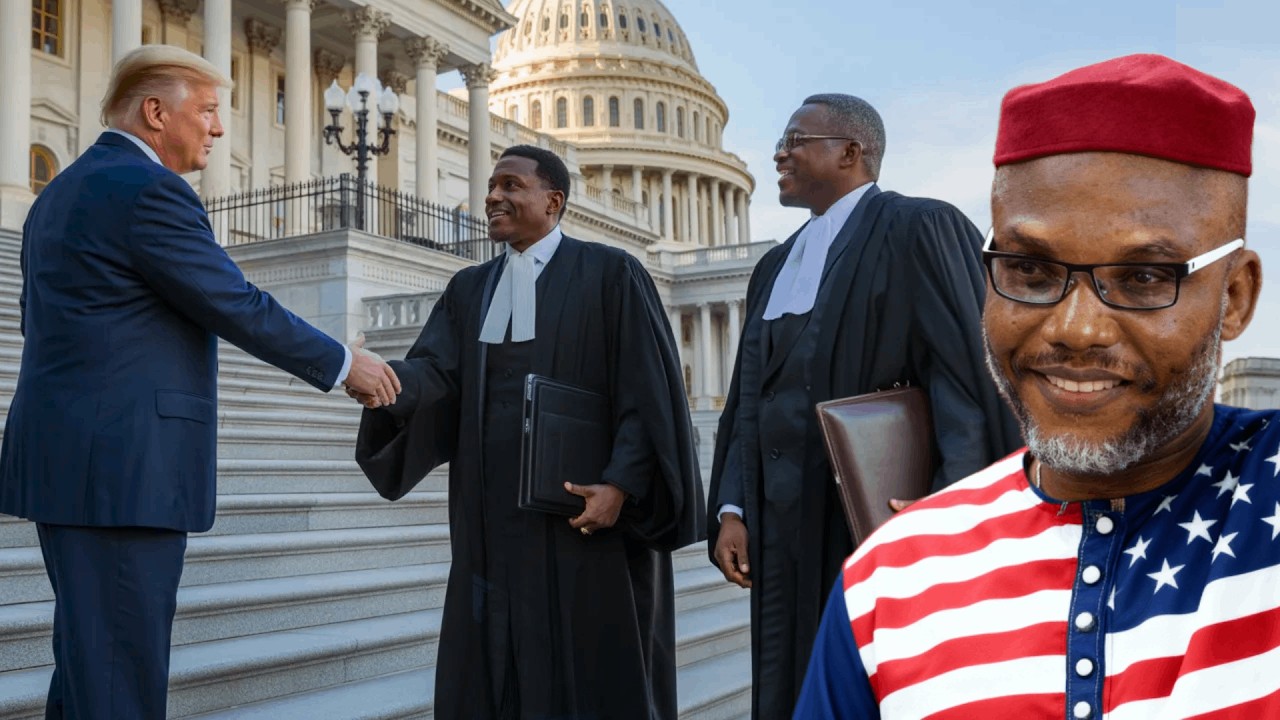 Good News; Nnamdi Kanu's Lawyer Invited To Capitol Hill Washington, D.C