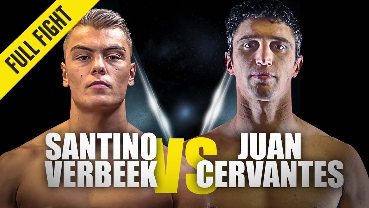 Juan Cervantes vs. Santino Verbeek | ONE Full Fight | September 2019