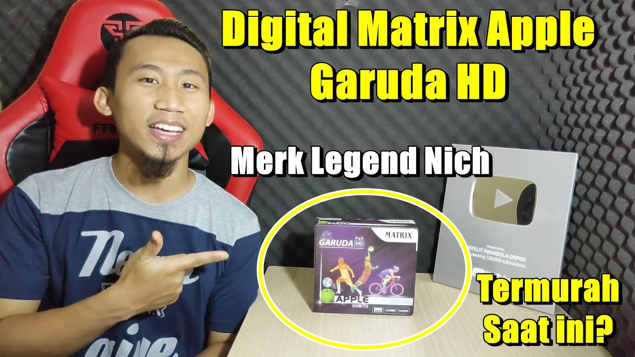Unboxing STB Digital Matrix Apple Garuda HD - Lebih Terjangkau dari Kaonsat HD 899