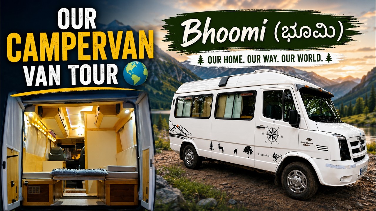 Полный обзор автодома 🚐 | Наш дом на колесах &laquo;Bhoomi&raquo;