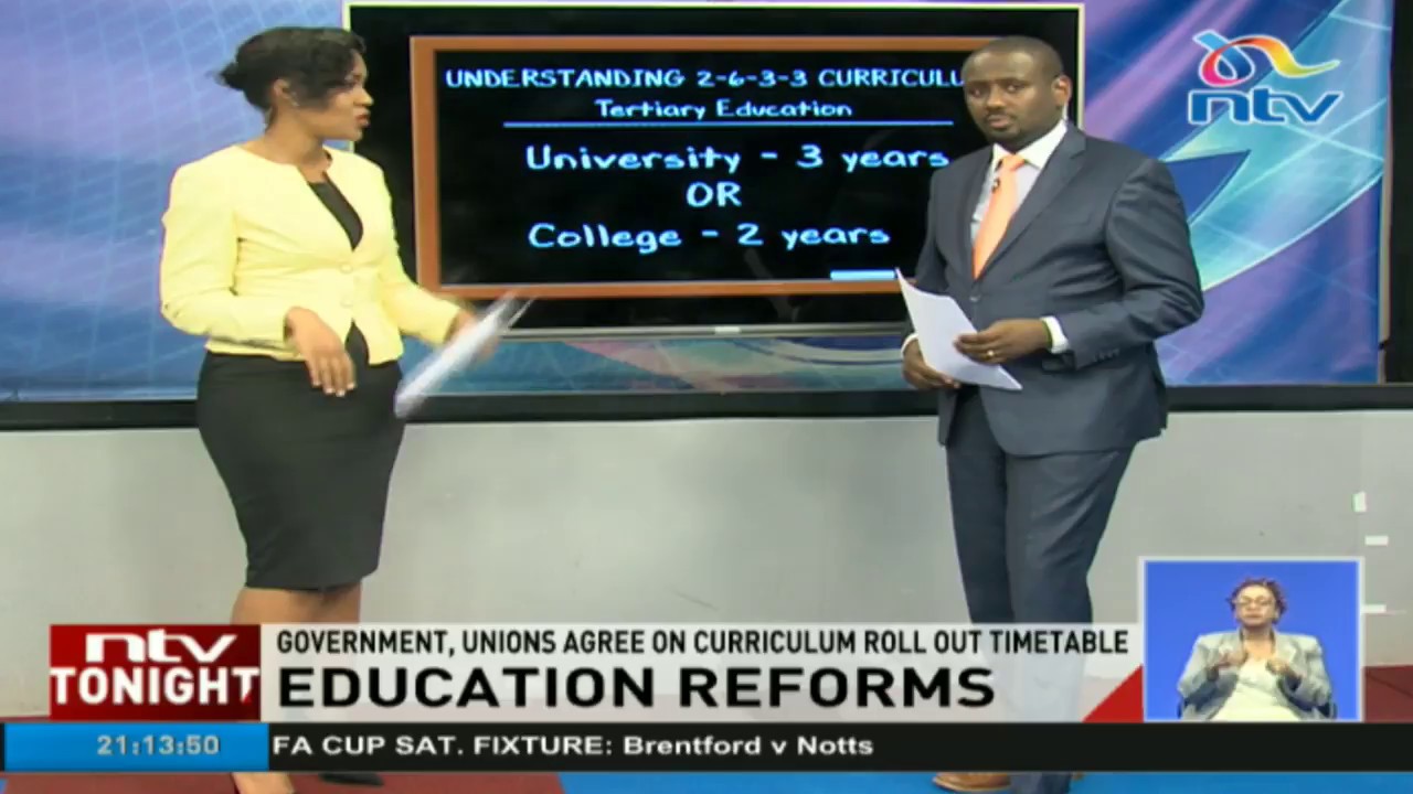 Understanding the new 2-6-3-3 Kenya education curriculum