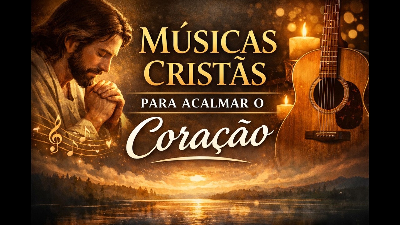 MUSICAS CRISTÃS PARA ACALMAR O CORAÇÃO | PLAYLIST