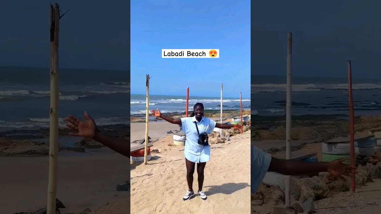 You won't believe this is Ghana, Labadi beach! 😍 #ghana #accra #beach #labadi
