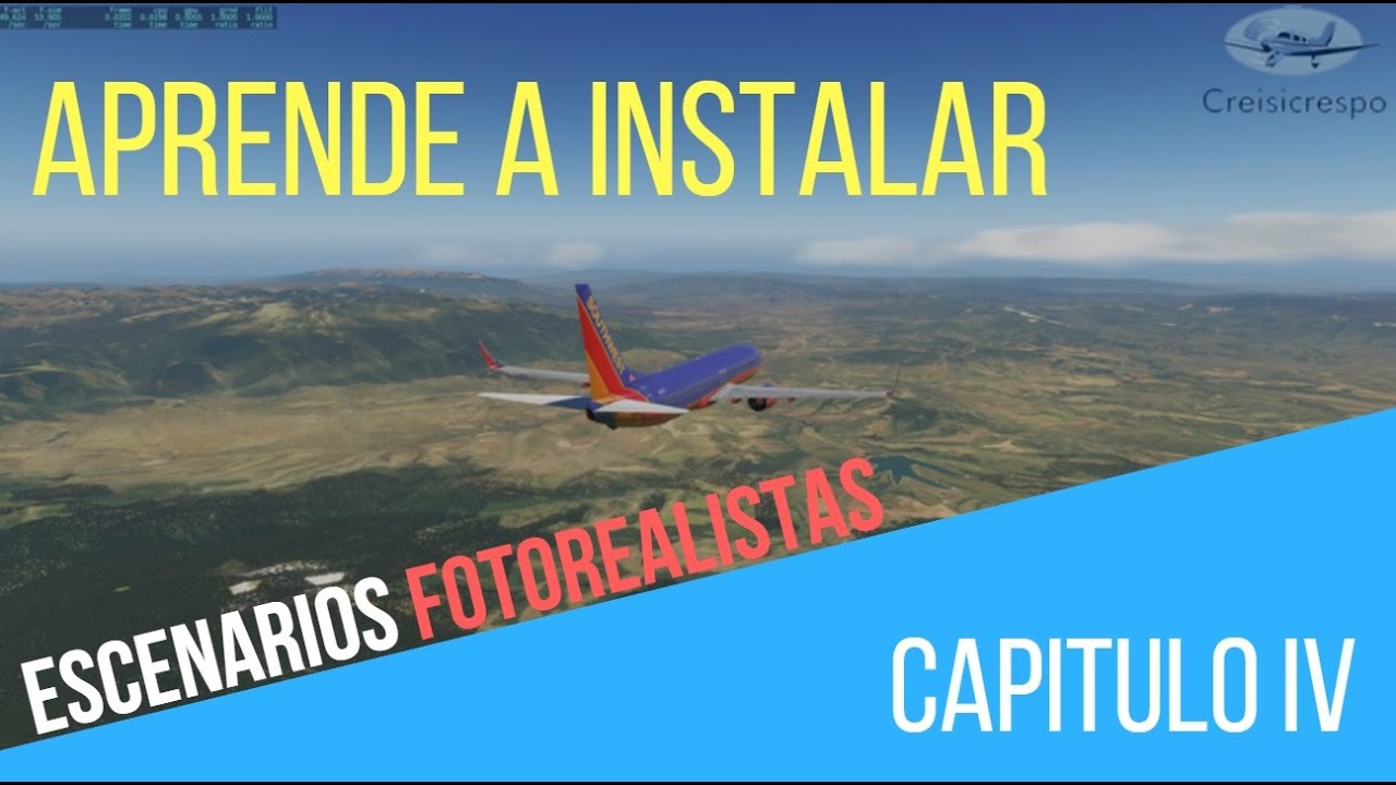 ¿Cómo instalar escenario fotorealista gratis en Xplane 11? Capitulo IV: Ortho4XP