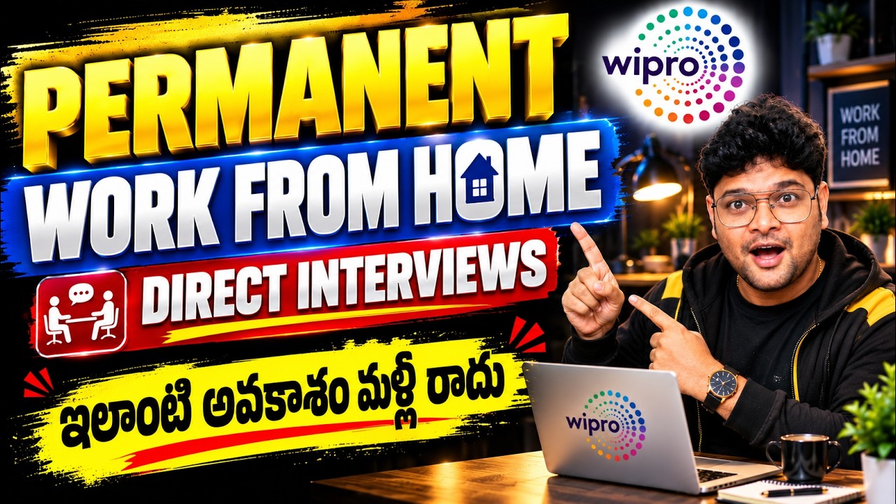 🔥Latest Work from Home Job | Wipro | Direct Interviews | Remote jobs | Mapping Job | Latest Jobs