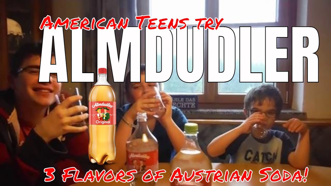 Austria has its own soda?! American Teens Try Austrian Drinks