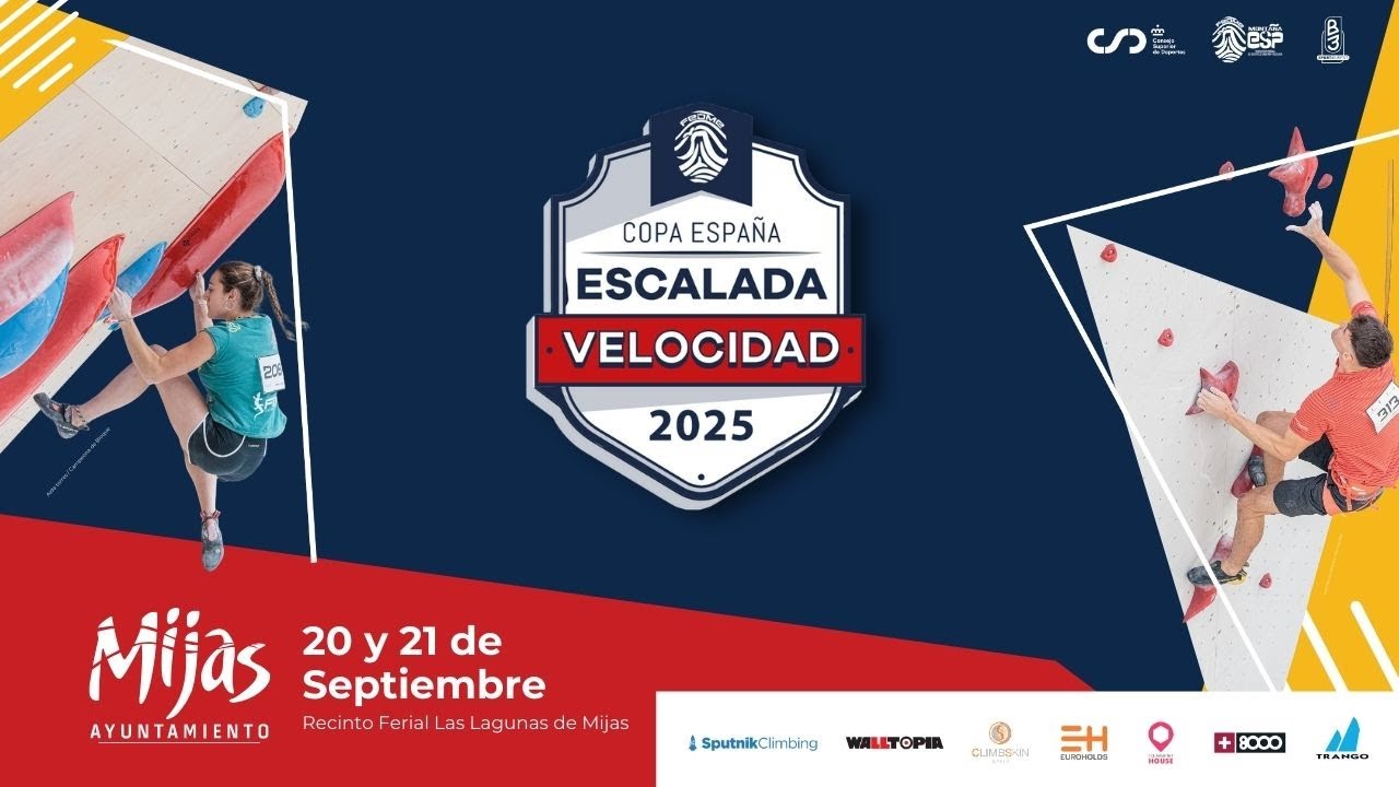 Copa de Espa&ntilde;a 2025 de Escalada de Velocidad desde Mijas (M&aacute;laga)