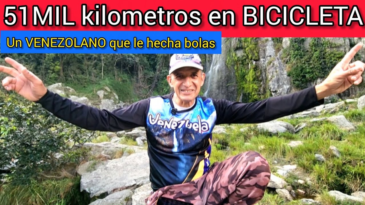 🤔 Un Venezolano que con 54 años cambio su Vida con su Bicicleta 🇻🇪🚴