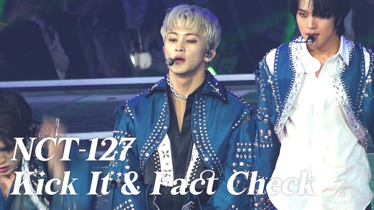 [4K] 231225 NCT 127 - Kick It (영웅) & Fact Check (팩트체크) 마크 직캠 / MARK focus fancam @ 2023 가요대전