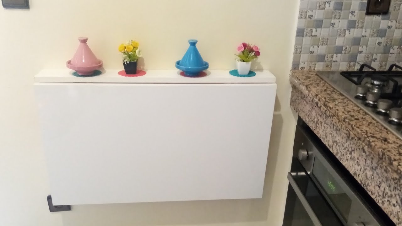 الطاولة العجيبة للمطابخ الضيقة مع الثمن /kitchen table for small spaces💥