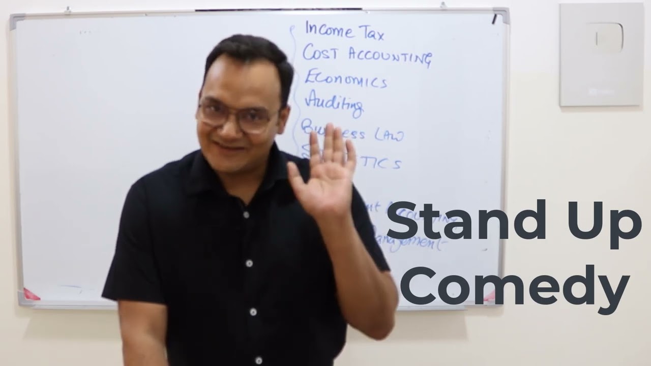Nitin Goel  Stand up comedy?