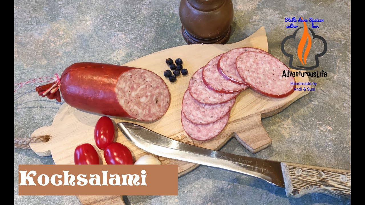 Kochsalami einfach selber machen Nr. 151 #wurstselbermachen