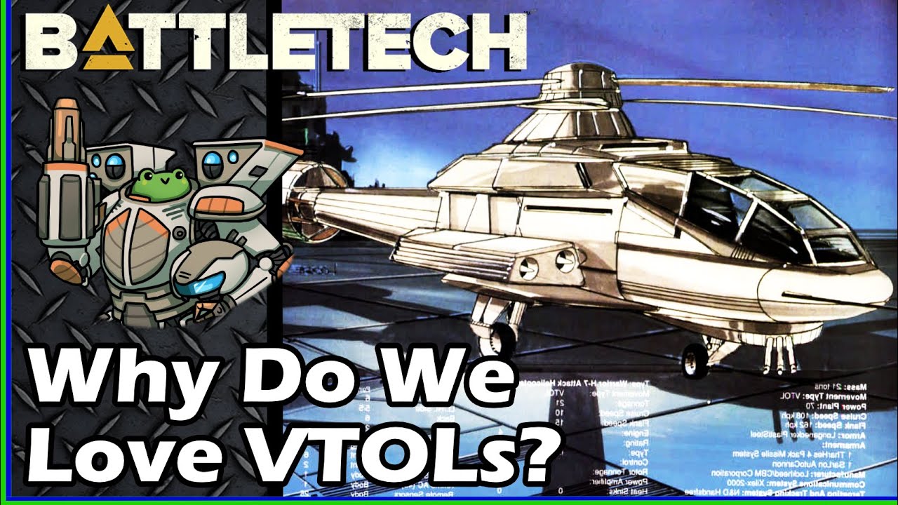 Battletech: Why Do We Love VTOLs? - Helicopters and More!