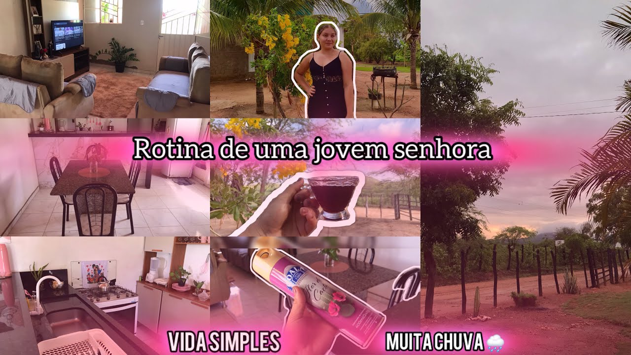 Muito chuva rotina cuidando do lar com amor ✨💓