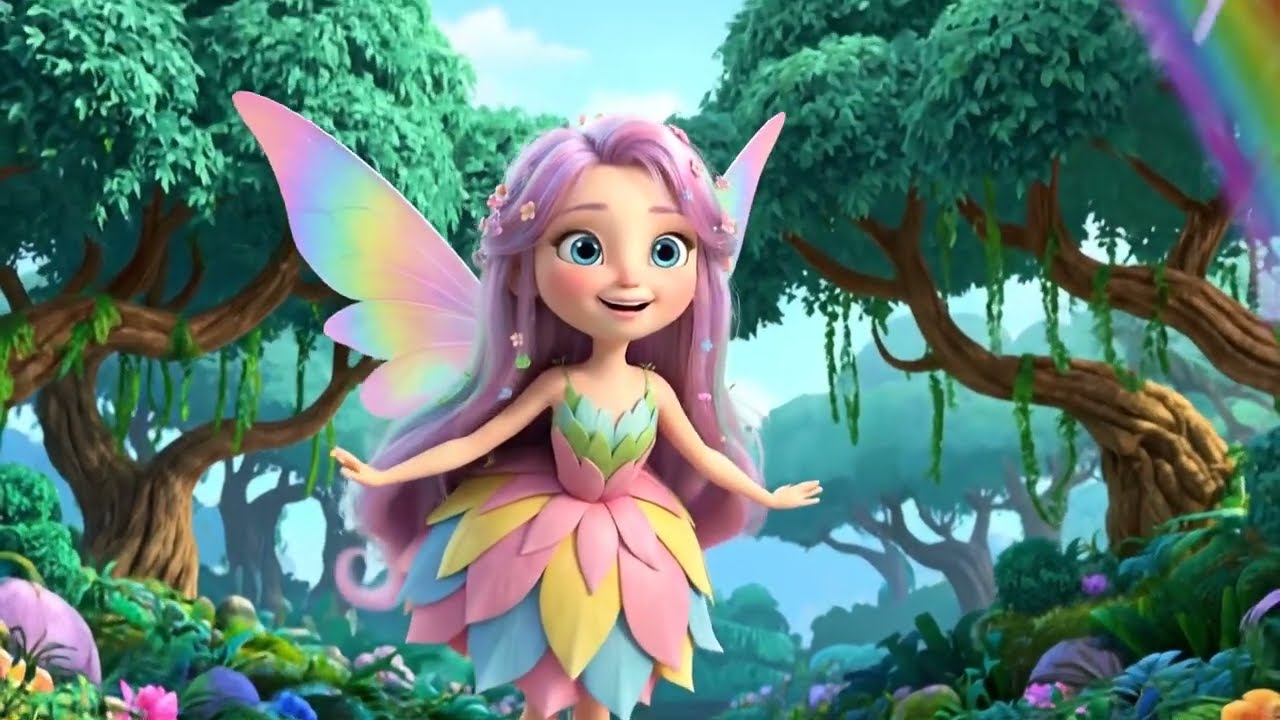 The Mischievous Fairy's Quest to Save the Magical Rainbow!