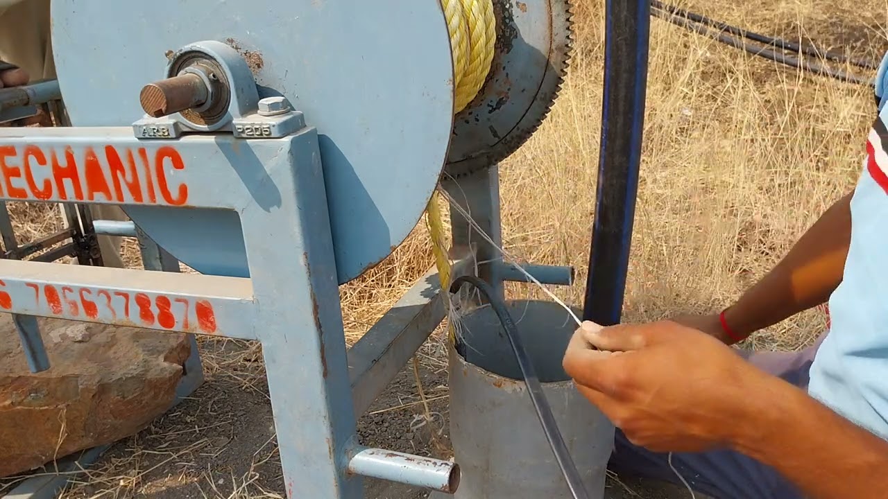 Borewell Pump Lifting Machine Mo.No +91 9623931796 / 7066378870