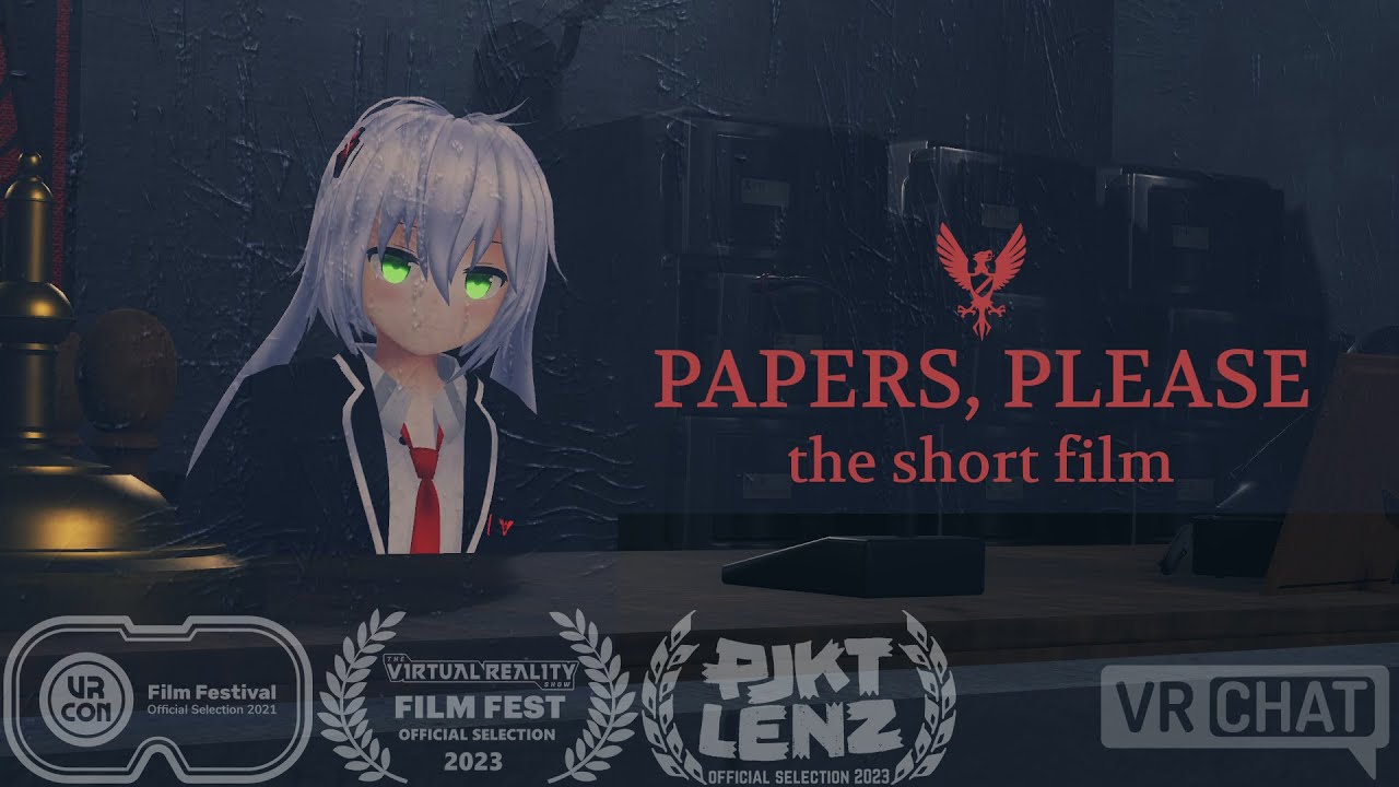 PAPERS, PLEASE - Короткометражный фильм (VRChat адаптация)
