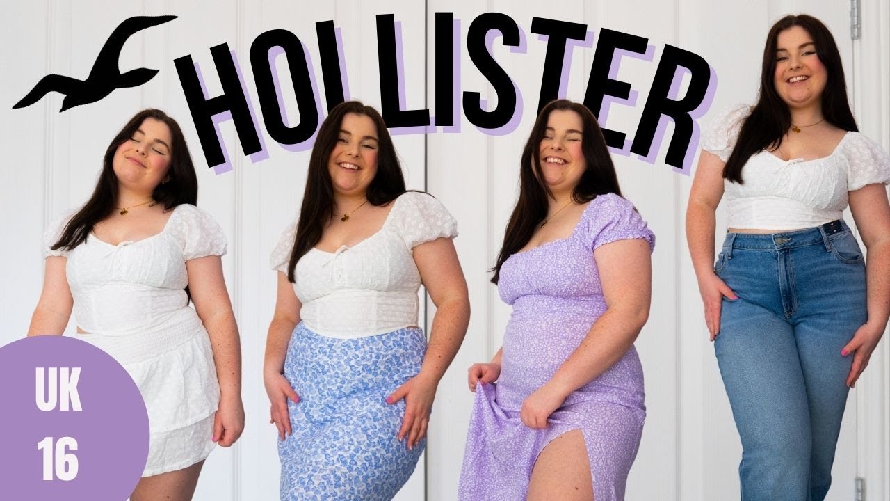Spring 2023 Hollister Try On! Trying Hollister Denim on a size 16