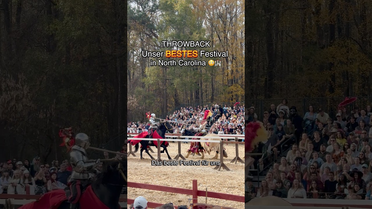 Das Carolina Renaissance Festival in Hunersville, North Carolina