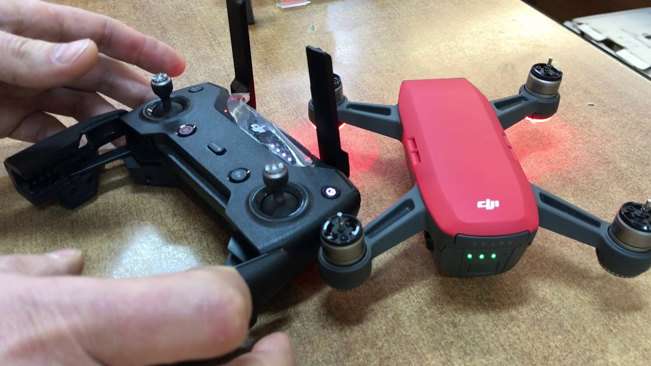 Как подключить пульт DJI Spark за 2минуты