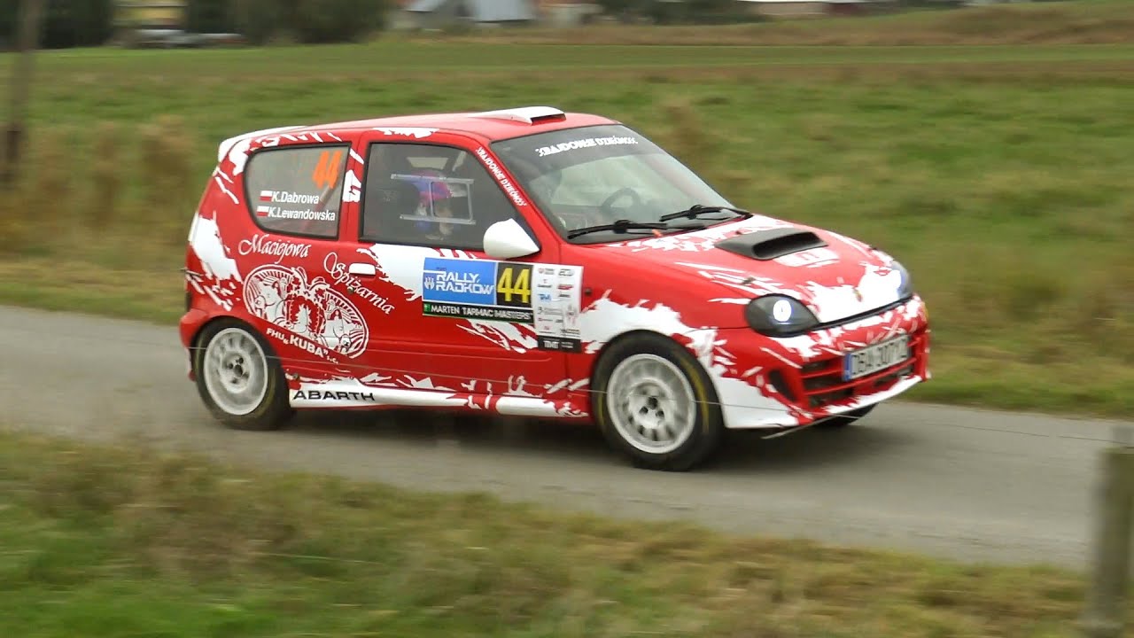 Kuba Dąbrowa / Katarzyna Lewandowska | Fiat Seicento Kit Car | Rally Radków 2021