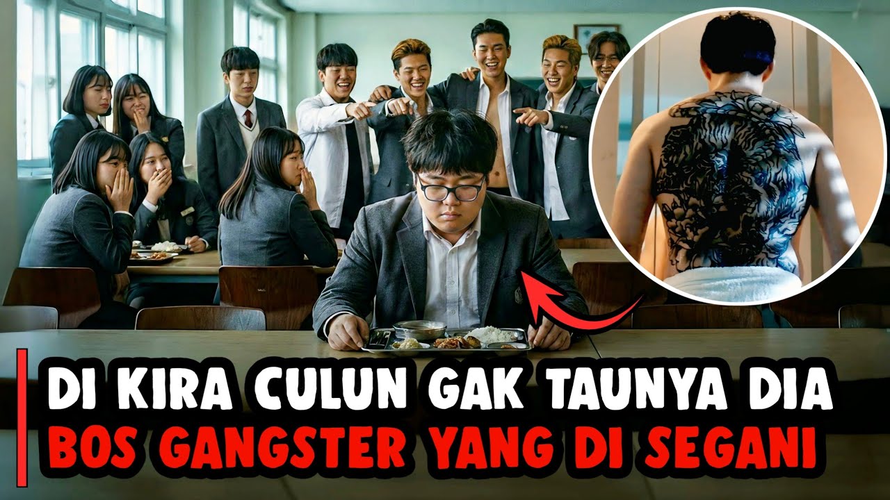 BOSS GANGSTER PALING DITAKUTI COSPLAY JADI MURID CULUN DI SEKOLAH PEMBULLY‼️