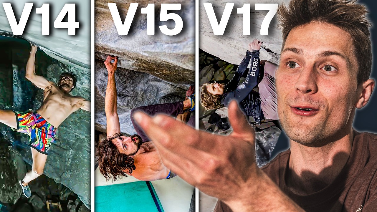 Emil Abrahamsson Breaks Down the HARDEST Boulders He’s Tried | V14-V17