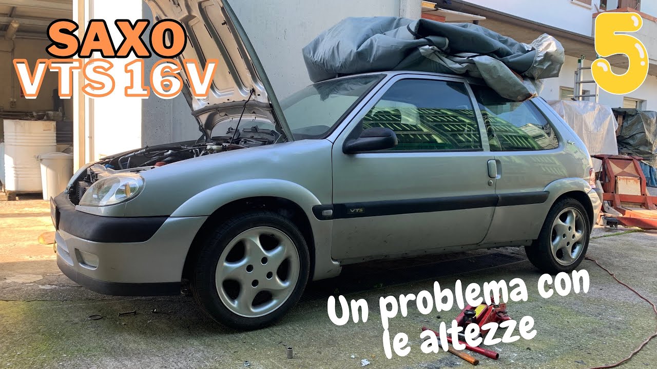 Citroen Saxo VTS 16v - Un problema con le altezze
