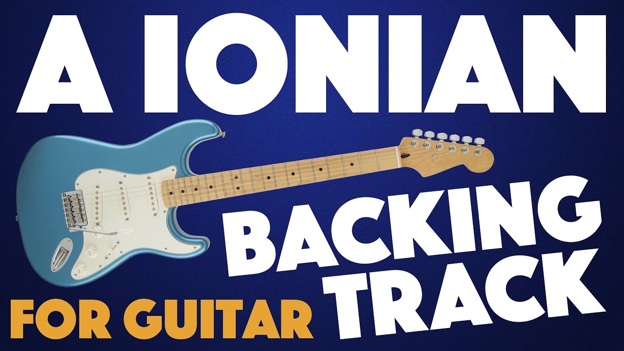 A Ionian (Major) Backing Track