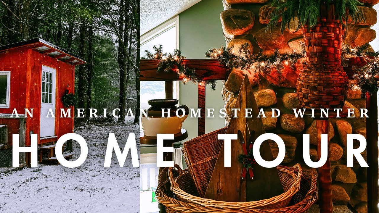 Christmas 2024: A Cozy Winter Home Tour Of Our Small American Homestead