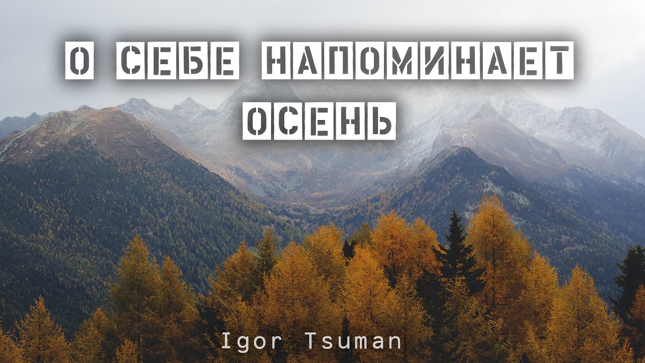 О себе напоминает осень - Igor Tsuman