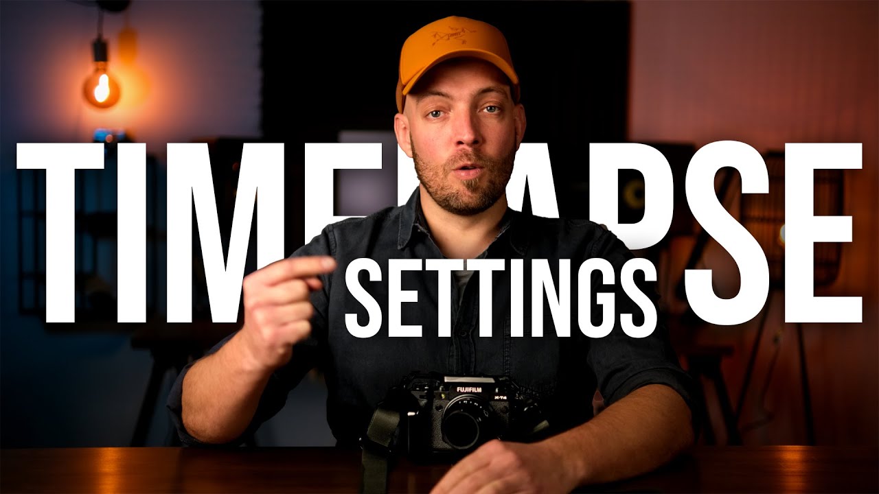 Fujifilm TIMELAPSE settings - XT4 / XT3 - Tutorial
