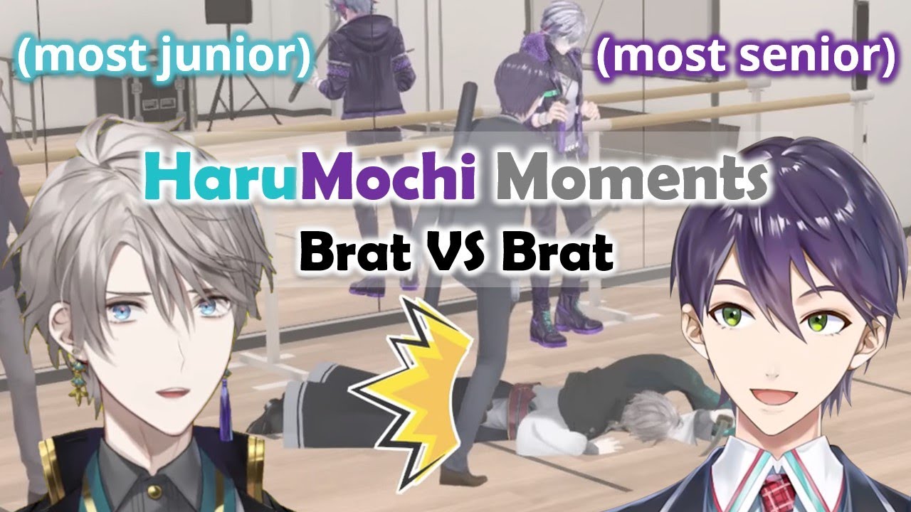 【ENG SUB】Brat VS Brat Compilation: HaruMochi Moments【Kenmochi Touya 剣持刀也 / Kaida Haru 甲斐田晴 / にじさんじ】