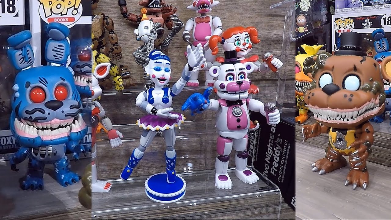 FNAF Five Nights At Freddy's Funko Pop Vinyl Figures At The 2018 New York Toy Fair