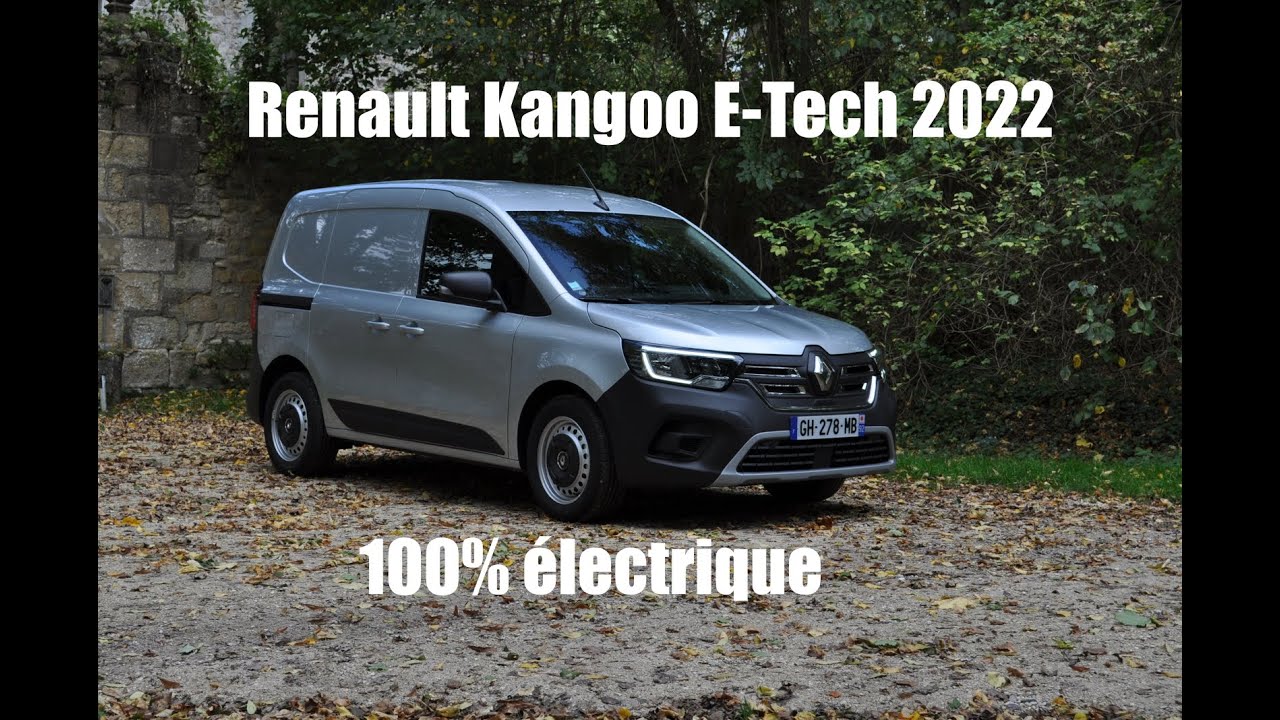Nouveau Kangoo E-Tech 100% &eacute;lectrique