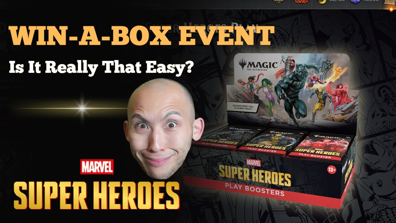 Is It Really That Easy? | Arena Win-A-Box Event | Marvel Super Heroes Sealed | MTG Arena
