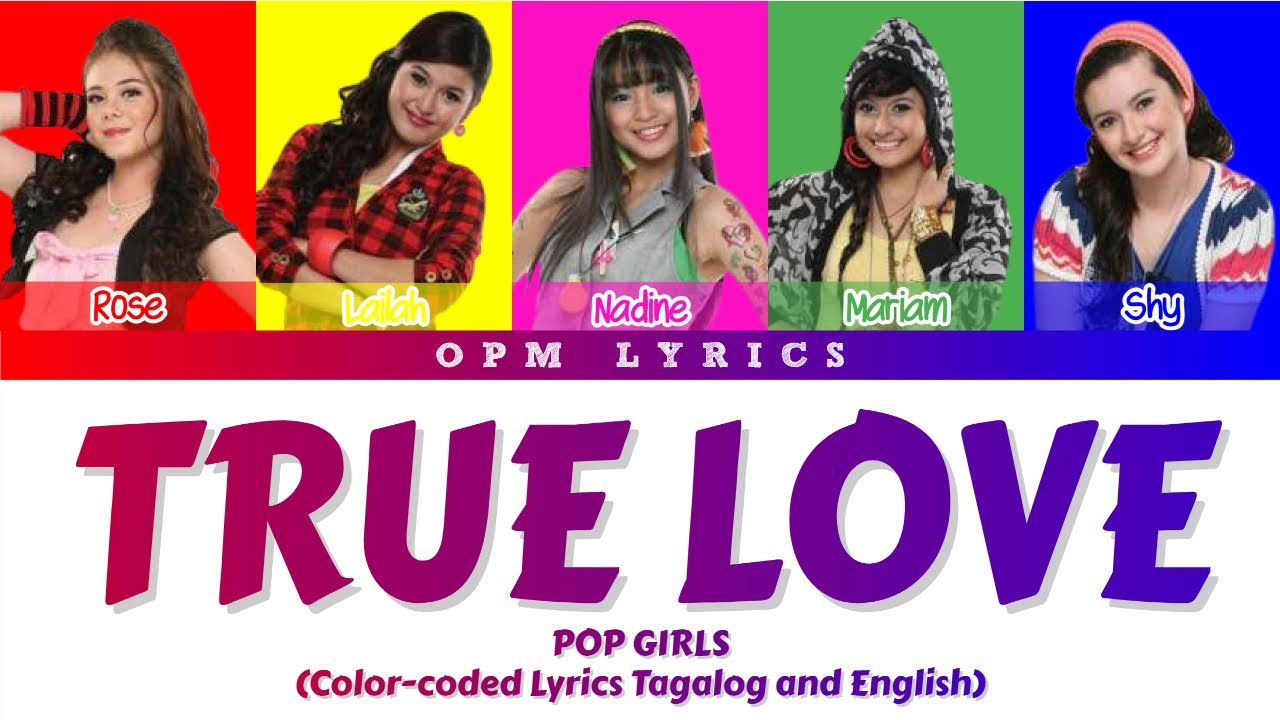 Pop Girls - True Love (Color-coded Lyrics)