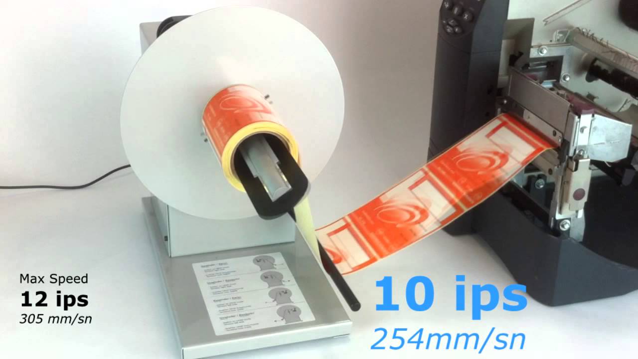 Automatic Label Rewinder