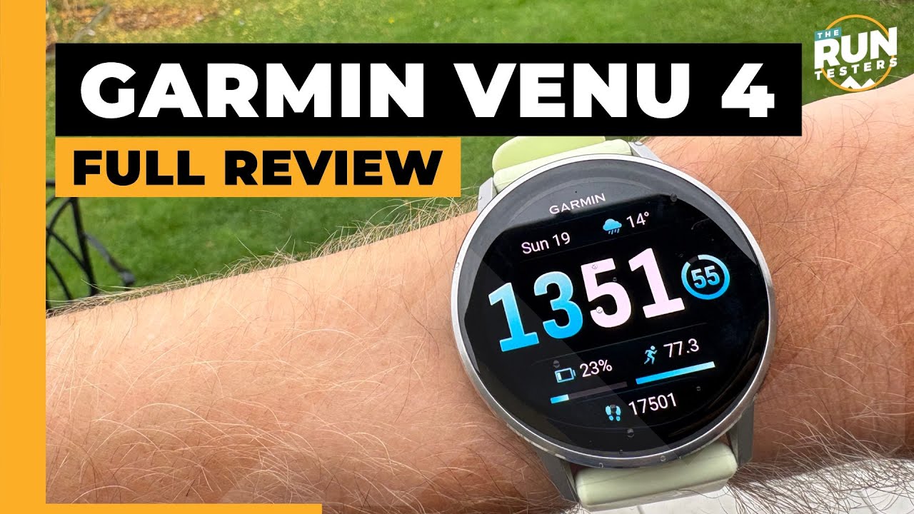 Обзор Garmin Venu 4: как спортивные смарт-часы Garmin подходят бегунам?