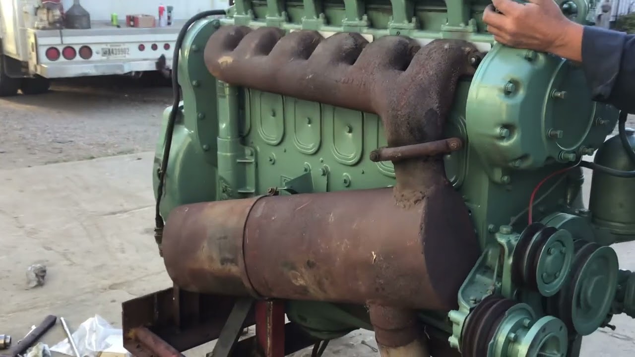 PD3751 Detroit 671 first start