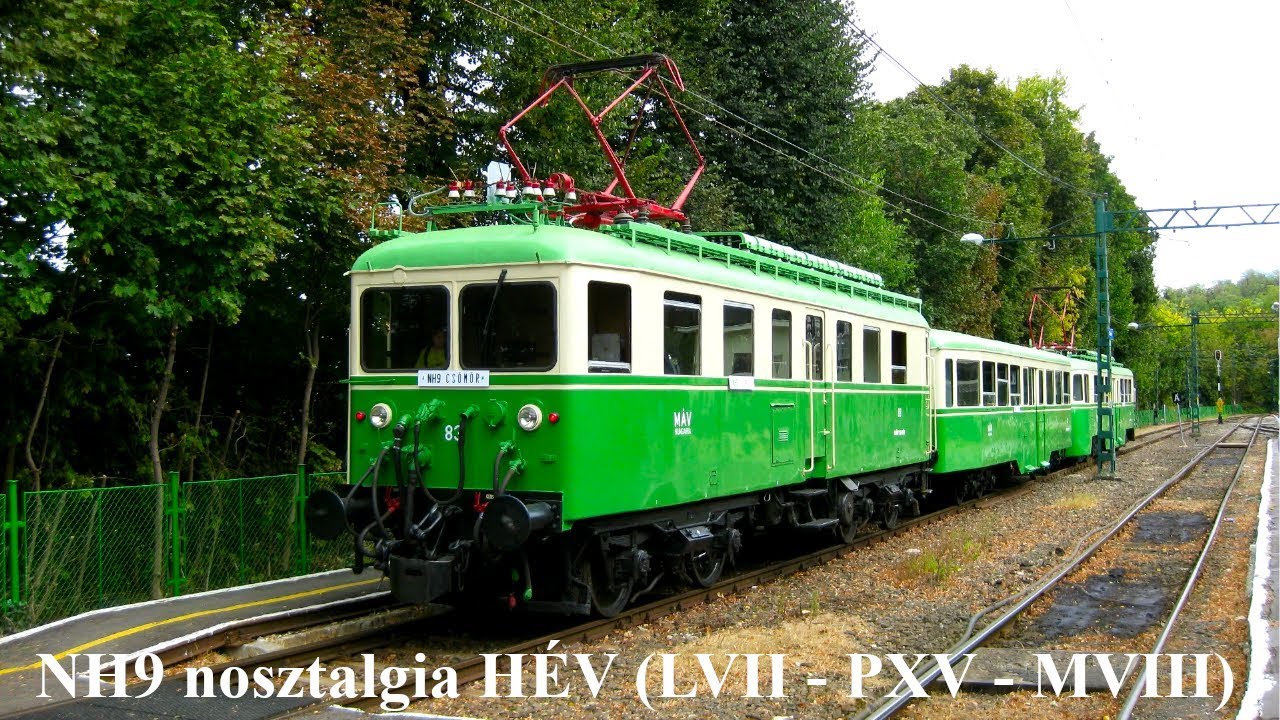 Nosztalgiavonat a csömöri HÉV-en (LVII - PXV - MVIII)