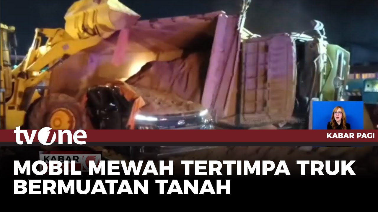 Minibus Tertimpa Truk Tanah, Satu Orang Tewas | Kabar Pagi tvOne