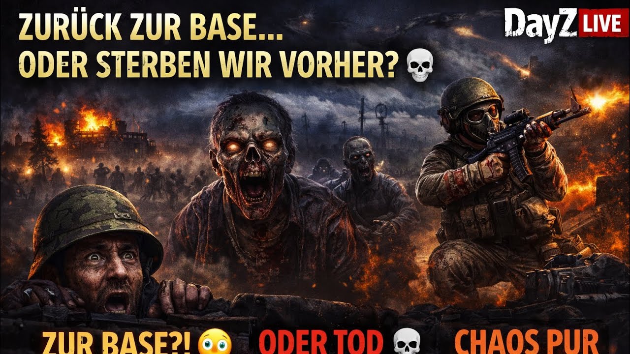 Zurück zur Base...oder sterben wir vorher?💀|DAYZ Live🟤